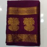 Raadhana Gandaberunda Temple Border Silk Saree