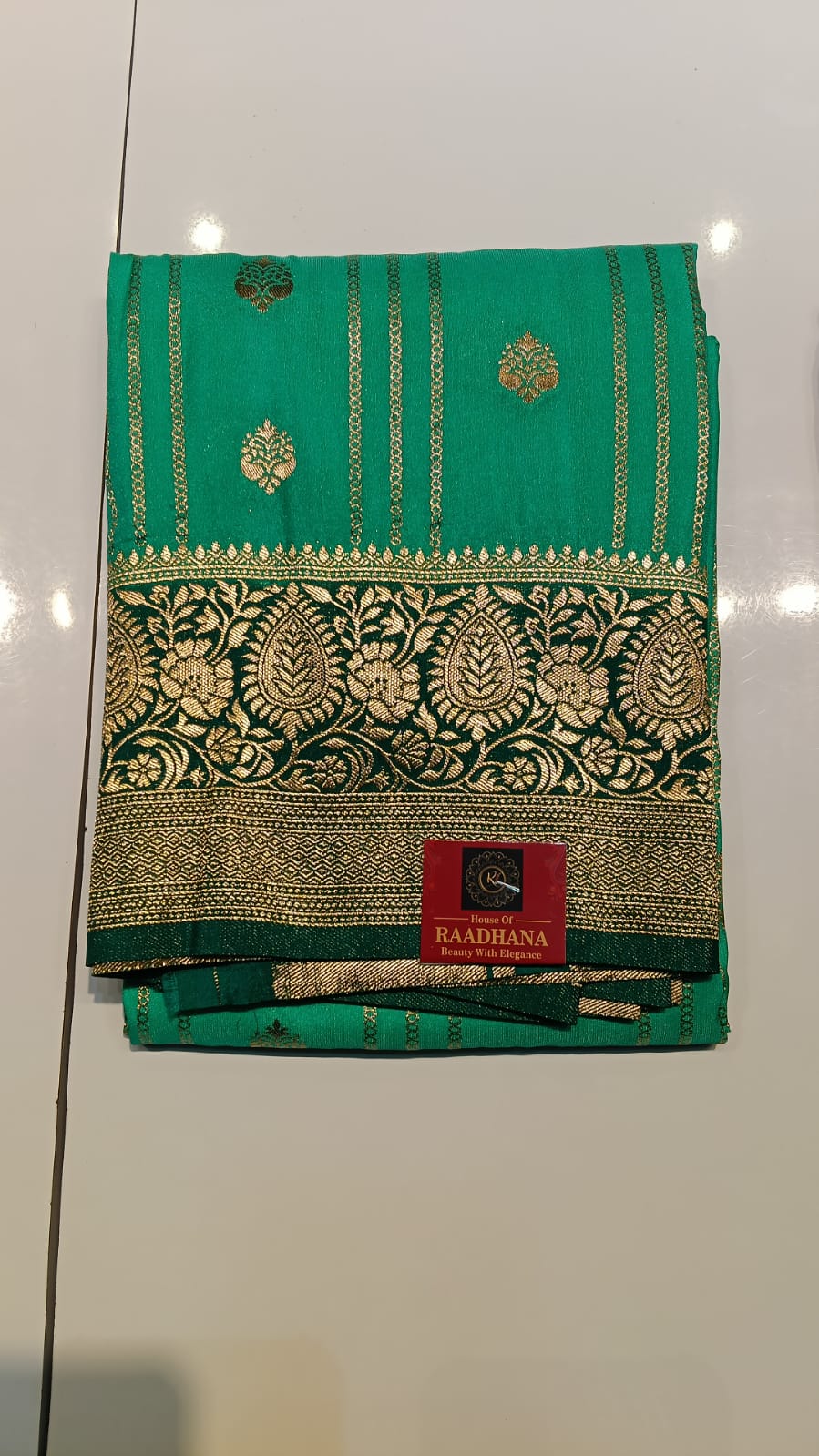 Raadhana Kosa Silk Saree – Zari Heritage Weave - Image 5