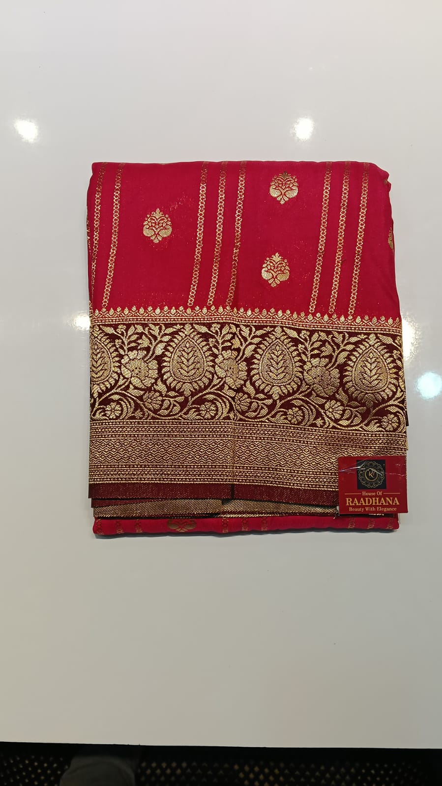 Raadhana Kosa Silk Saree – Zari Heritage Weave