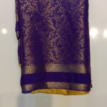 Raadhana Pavithra Semi Silk Saree – Royal Zari Weave